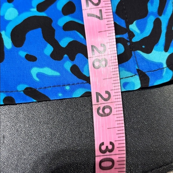 Style & Co. Adjustable long sleeve, button down lightweight blouse, pattern - Picture 9 of 10